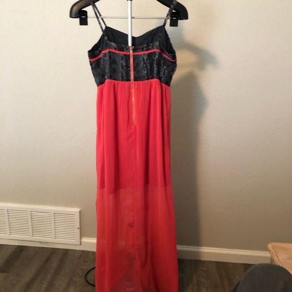 Jealous tomato snake skin top pink bottom maxi - Picture 2 of 3
